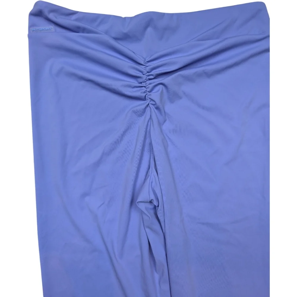 Violet Brushed Sculpt Ruched Bum High Waist Sport Leggings Size 10 - Picture 4 of 7